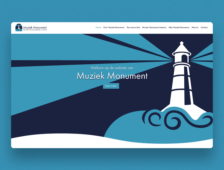 Webdesign – Muziek Monument